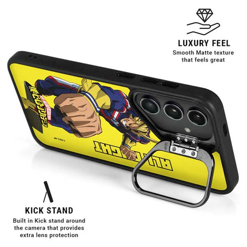 My Hero Academia All Might Season 5 Galaxy S24 FE Kickstand Case